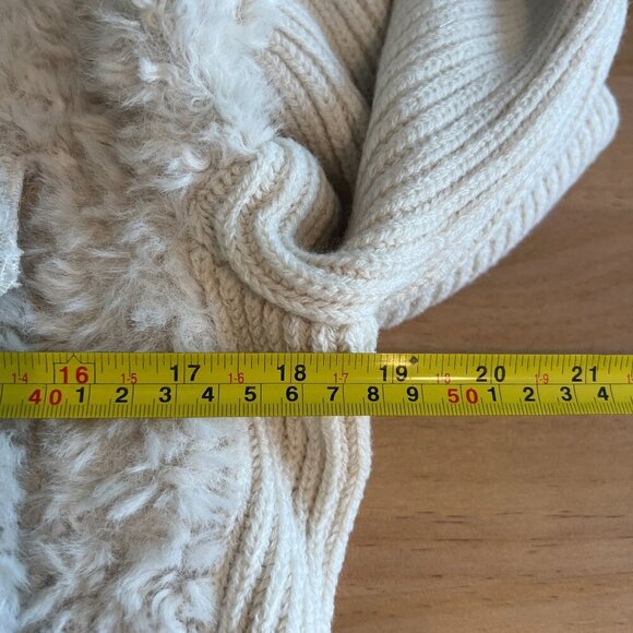 And Now This Women's Mixed-Media Long-Sleeve Jacket XS Palomino - Picture 12 of 13